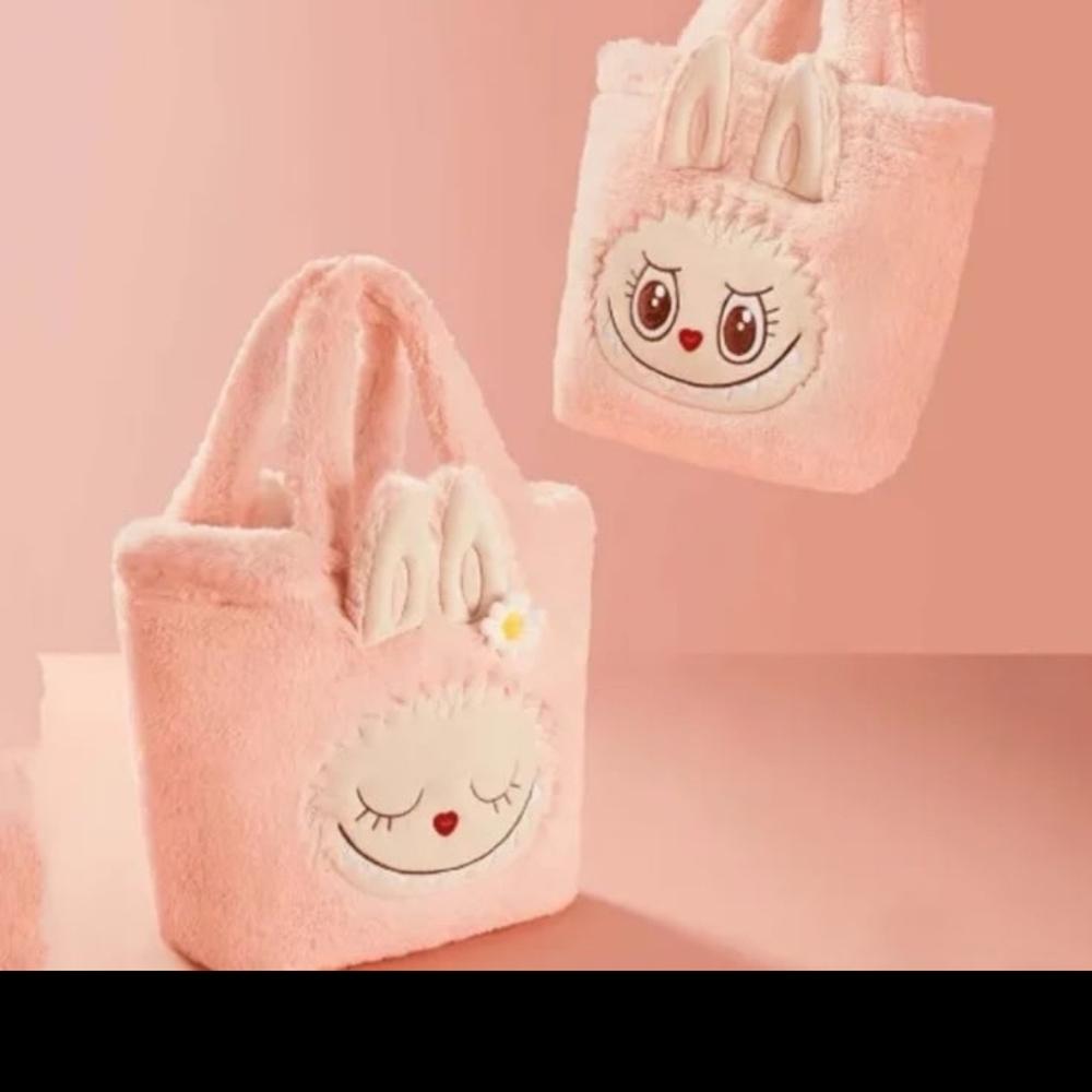 Popmart Reversable Sented Mokoko Labubu Bag
